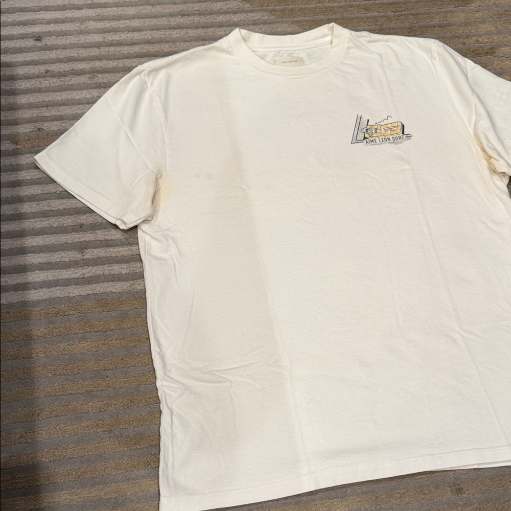 Aime Leon Dore Off-White Graphic Tee